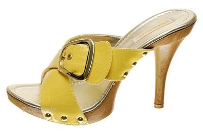 Fashion Sandals Heel Cheap on Yellow New Womens Sexy Fashion Platform Heel Sandals Et   Ebay