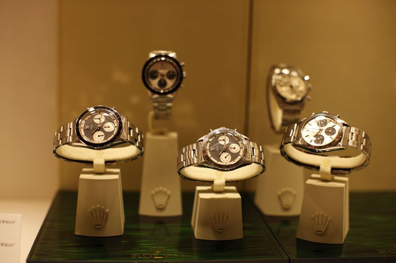 Malmaison vintage Rolex collection
