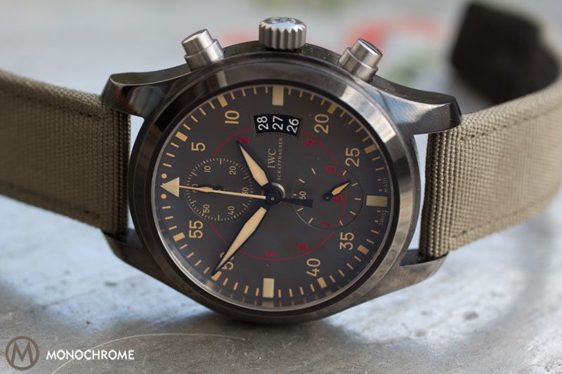IWC pilot's watch chronograph top gun miramar