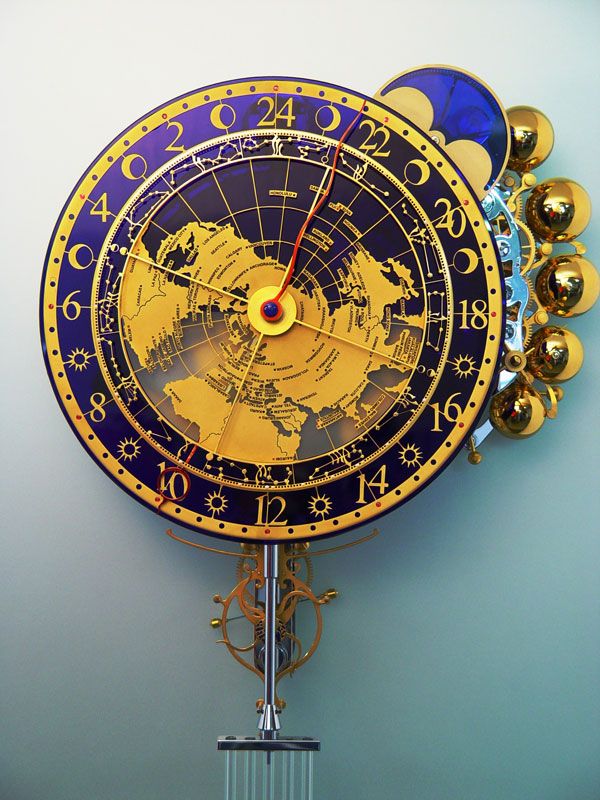 Miki Eleta Worldtime Clock