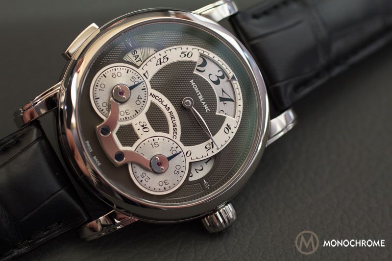 Montblanc Nicolas Rieussec Rising Hours stainless steel