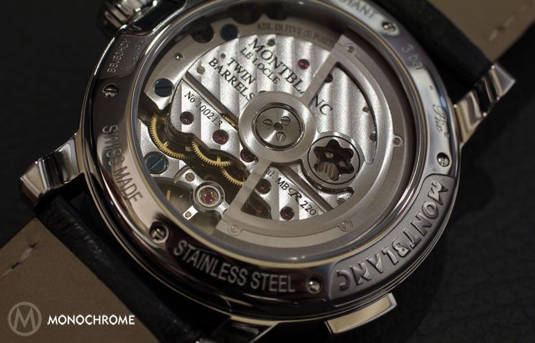 Montblanc Nicolas Rieussec Rising Hours stainless steel