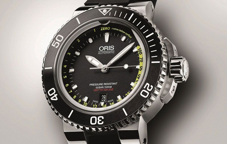 oris aquis depth gauge