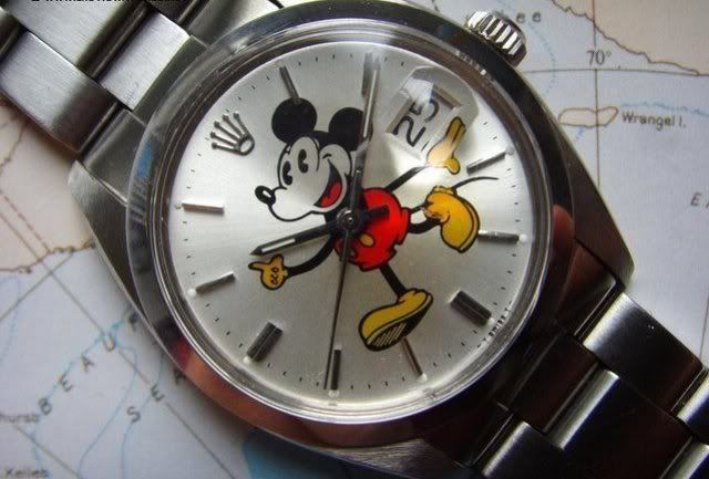 Rolex Oyster Date Mickey Mouse
