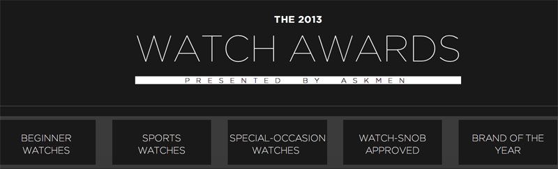 AskMen Watch Awards 2013