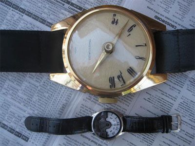 Radio wrist watch