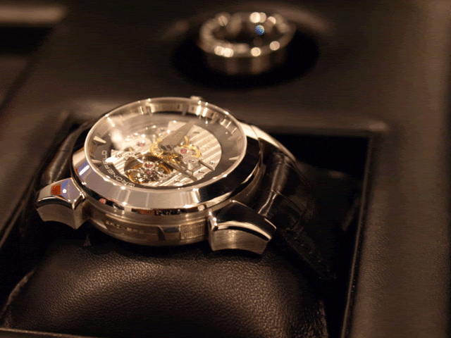 Gronefeld Tourbillon Minute Repeater in platinum