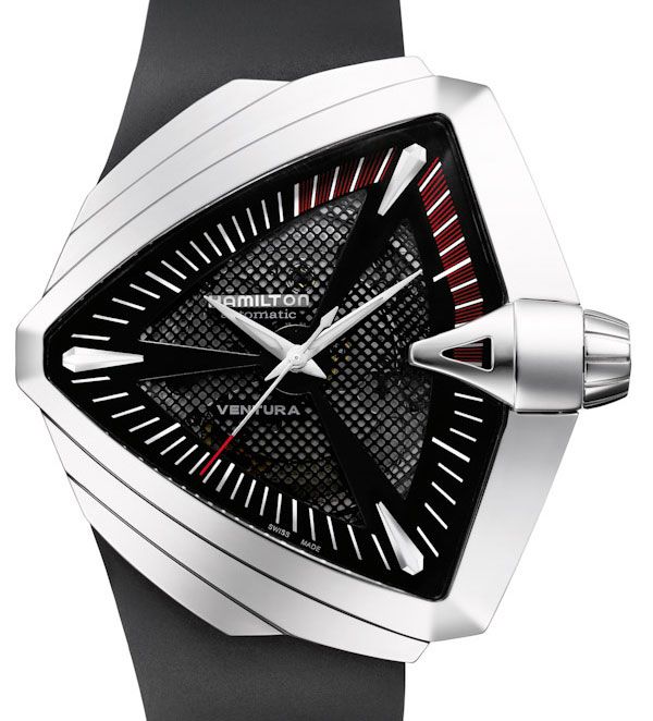 Hamilton Ventura XXL for Men in Black 3 - Official Timepiece of the Galaxy - Monochrome Watches