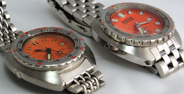 Doxa Sub 300T and 5000T - photo by Peter McClean Millar