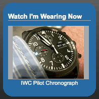 Watch im wearing