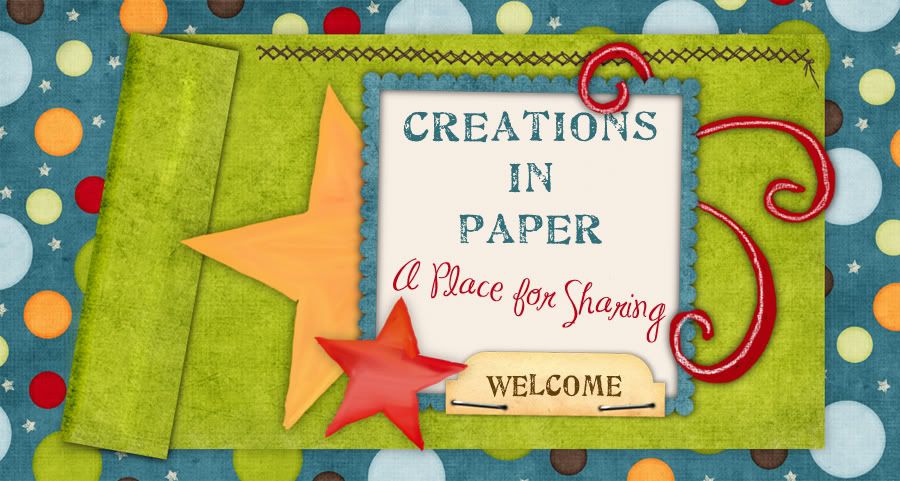 Creations in Paper Header Graphic