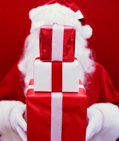 Shy Santa Pictures, Images and Photos