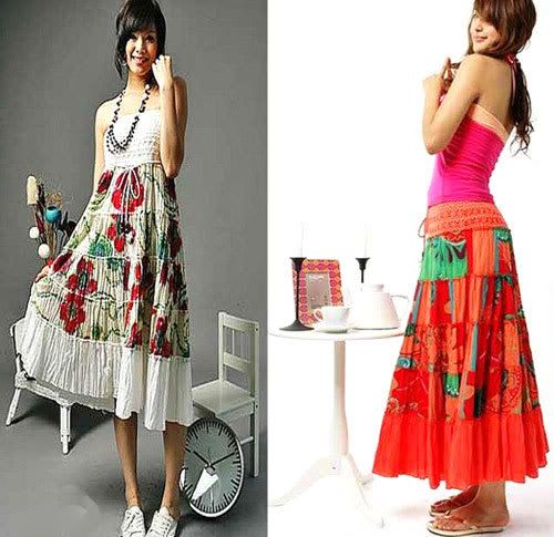 Bohemian Style Skirts