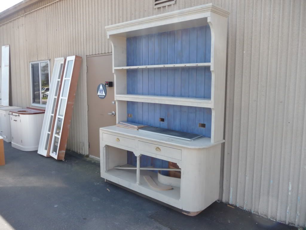 Wooden Kitchen Hutch For Sale At The ReStore Photo by sbhabitat