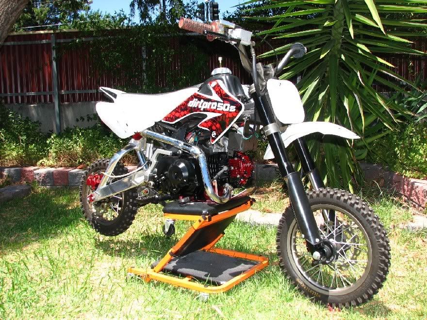 FYM 110cc 3 spd auto. Big bore pipe. PE24 Keihin Copy carb with 360 manifold 