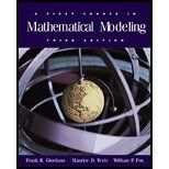  A First Course in Mathematical Modeling