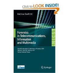  Forensics in Telecommunications, Information and Multimedia