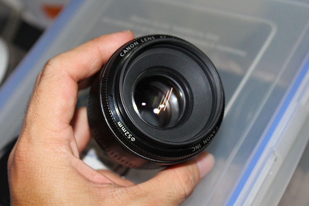 canon fix 50 1.8 II - 2