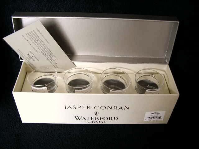 ebay.ie: GIFT SET OF 4 WATERFORD AURA JASPER CONRAN SHOT GLASSES (item 310289387682 end time 18-Feb-11