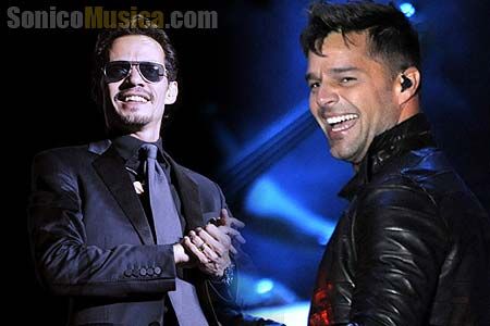 Ricky Martin y Marc Anthony