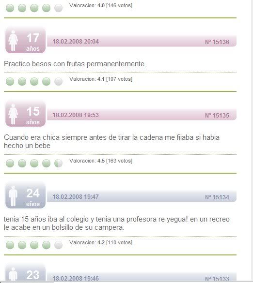 La Gente cuenta sus secretos mas intimos! La Gente cuenta sus secretos mas intimos!