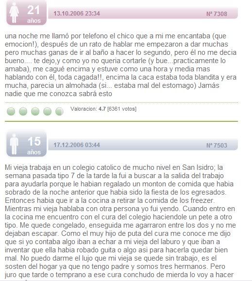 La Gente cuenta sus secretos mas intimos! La Gente cuenta sus secretos mas intimos!