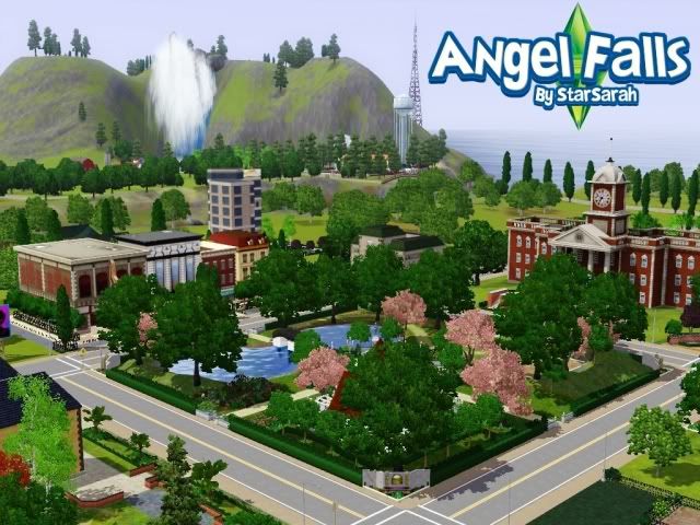 Sims 3 Anju Falls New Era