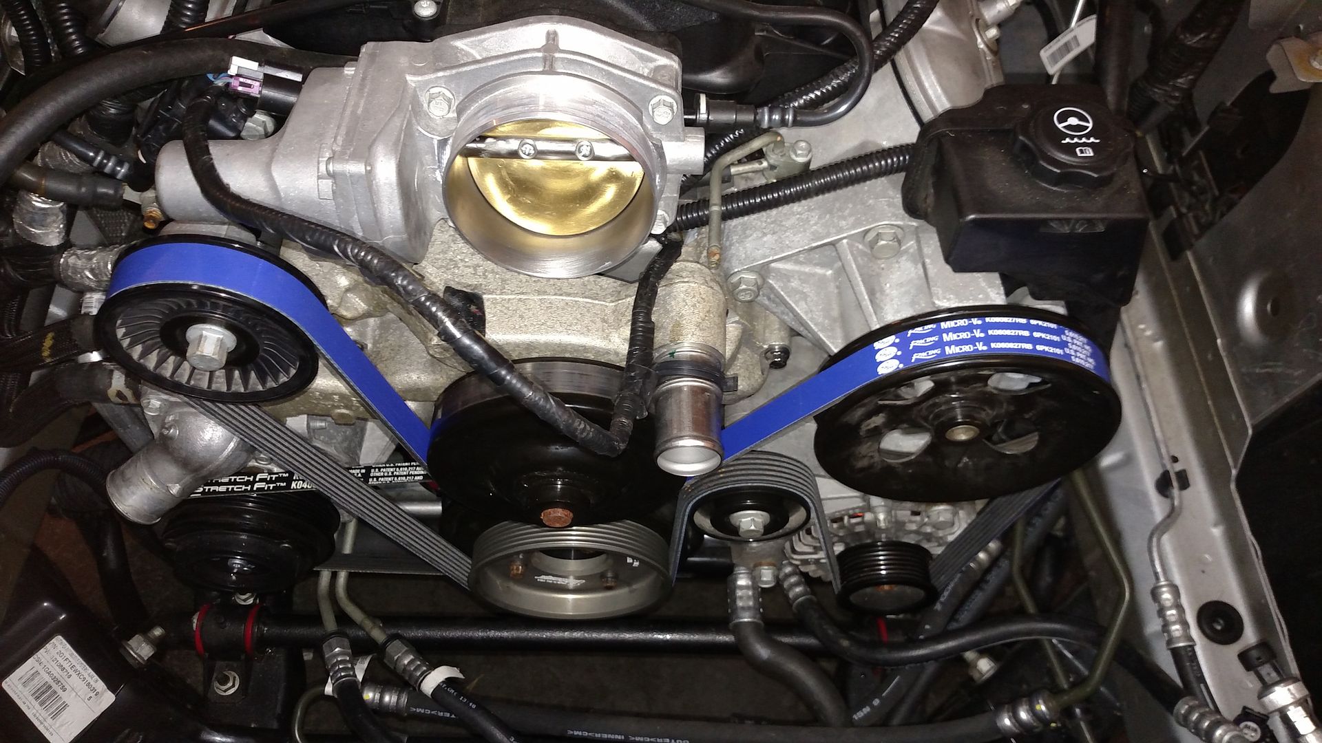 Gates Racing belt on 25 underdriven LS3 Camaro5 Chevy Camaro Forum