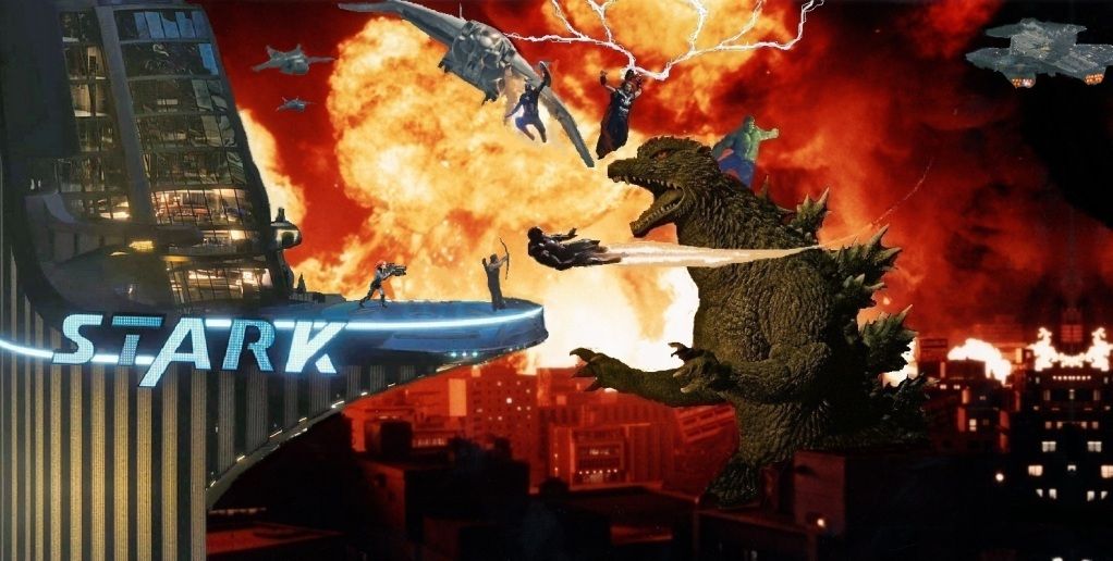 Avengers Vs. Godzilla, Earth's mightiest heroes face the king of monsters!