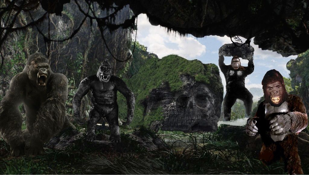 Kings Of Kong, All the Kings on Skull Island.