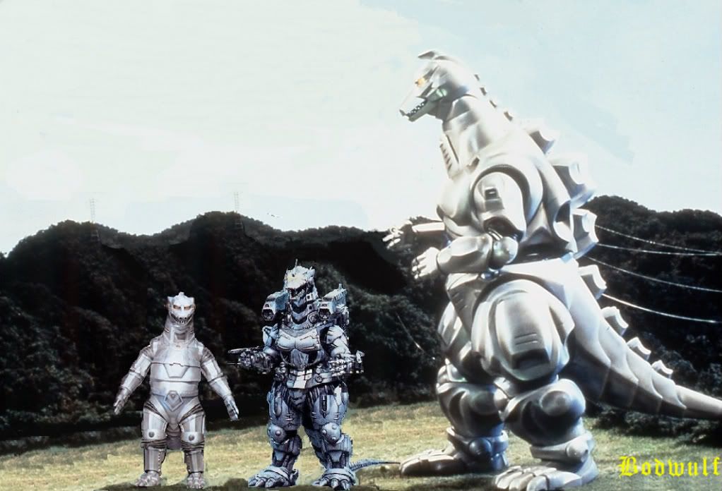 Mechagodzilla,Mecha-gojira,Kiryu,Godzilla