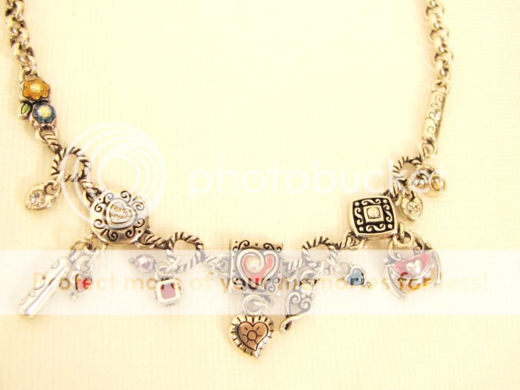 brighton multi color rio charms necklace
