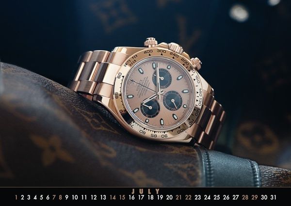 2012 Rolex Watch Calendars - Monochrome Watches