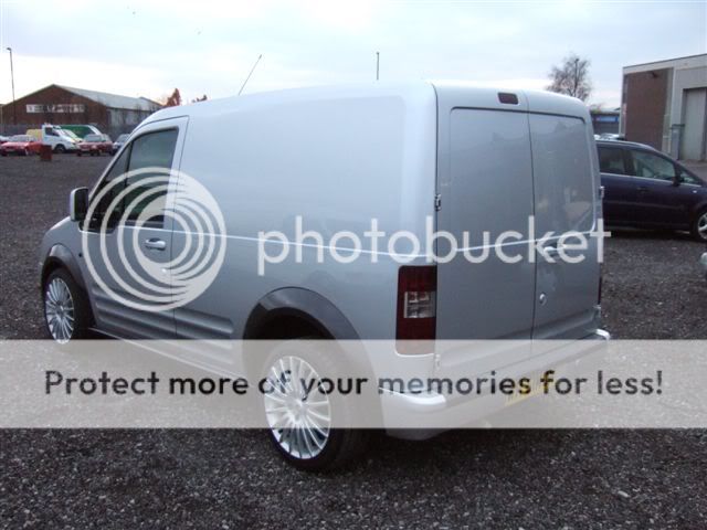 ford transit connect lowered