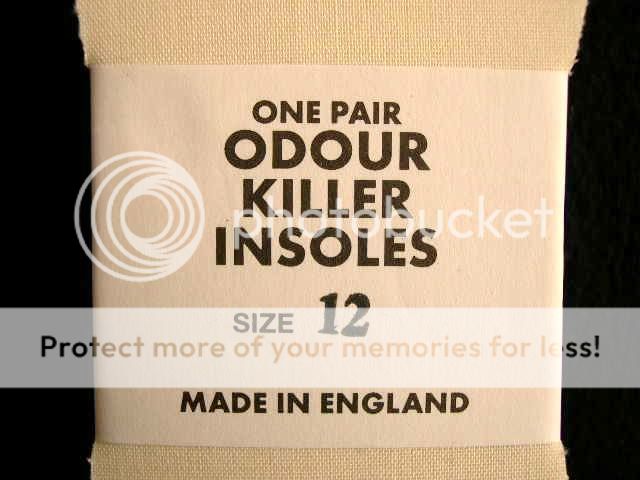 SMELLY FEET ODOUR EATERS INSOLES WORK BOOTS MAN SIZE 12  