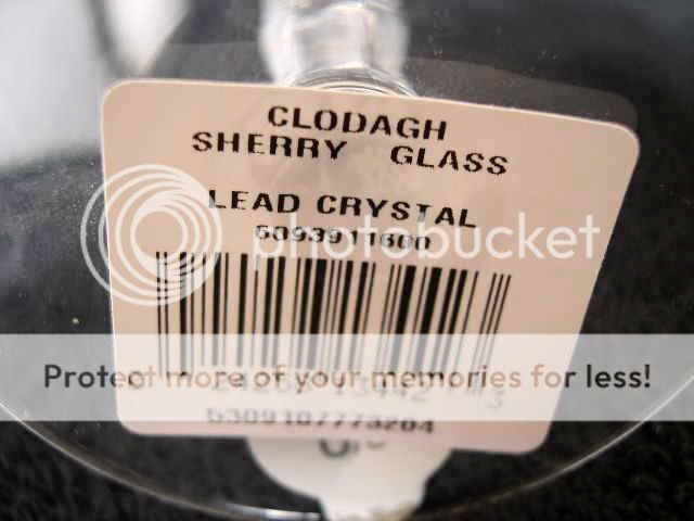 WATERFORD CRYSTAL CLODAGH SHERRY GLASS NEW BOXED BNIB  