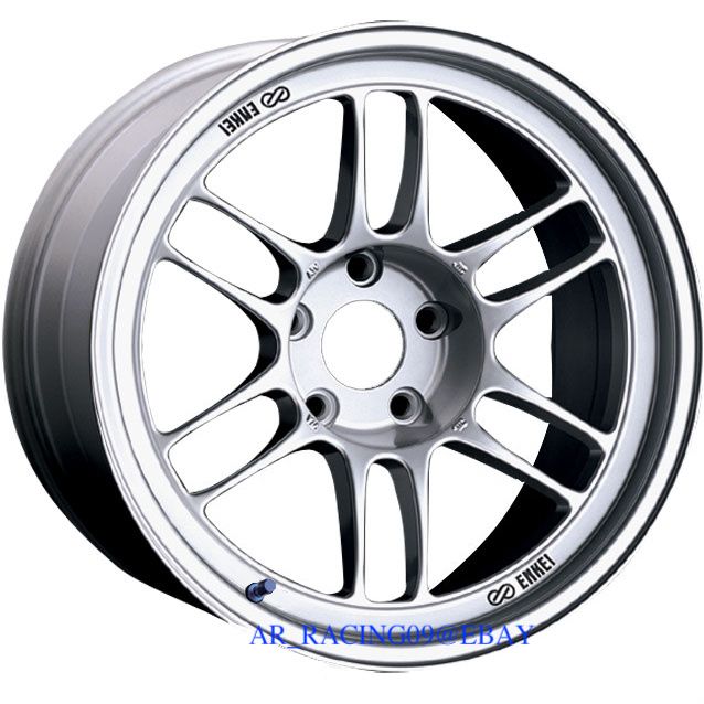 Enkei RPF1 17x9.5 17x10 +18 Silver 350z 240sx S14 300zx EVO 8 9 RX8