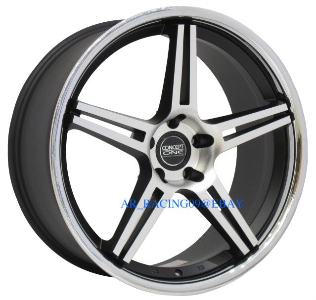 20 Concept One Wheels CS5 Machine G35 G37 Magnum 350z  