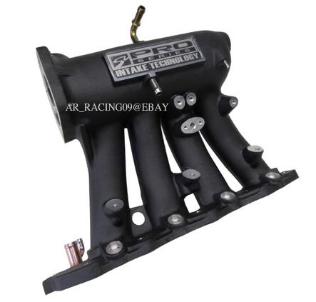 SKUNK2 B16A B16B JDM CIVIC SI INTAKE MANIFOLD BLACK  