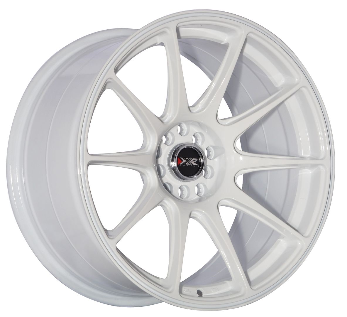 18 XXR 527 18x9.75 +20 White 350z 370z G35 EVO 8 9 X STI WRX 240sx