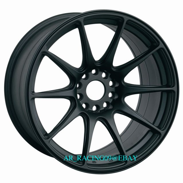 You Are Bidding on a Brand New Set of XXR 527 18x9.75 in Flat Black